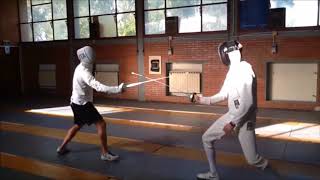 fioretto e spada - controtempo