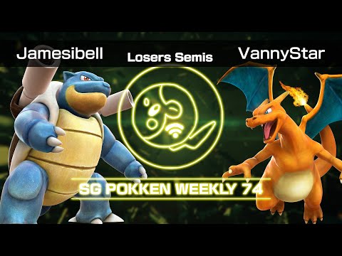 SGPW v. 74 -  Pokkén DX Losers Semis: D1G|Jamesibell (Blastoise) vs. VannyStar (Charizard)
