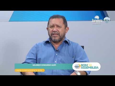 Bom Dia Entrevista (13.01.20) - Balanço Concurso Alepi