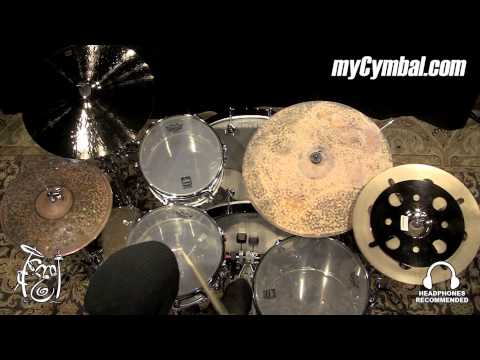Meinl Stack 12" Classics Custom Trash Splash/16" Byzance Vintage Trash Crash - Luke Holland