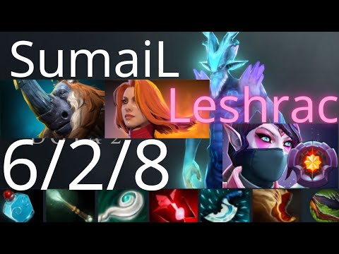SumaiL Leshrac vs TA, Morphling, CW - Reverse Polarity Strike Array! - Brame vs Liquid g1 dota2