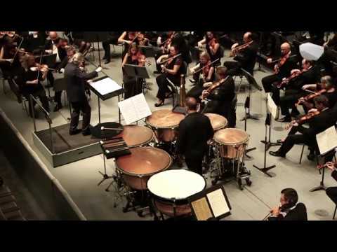 Peça de Concerto para tímpanos e orquestra de Mauricio Kagel