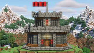 Minecraft: How To Build A Small Castle (Easy Tutorial)