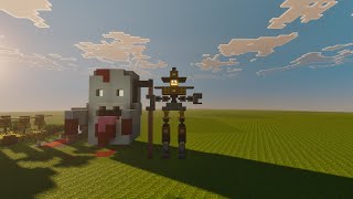 How To Build A Scarecrow Statue In Minecraft Tutorial 841