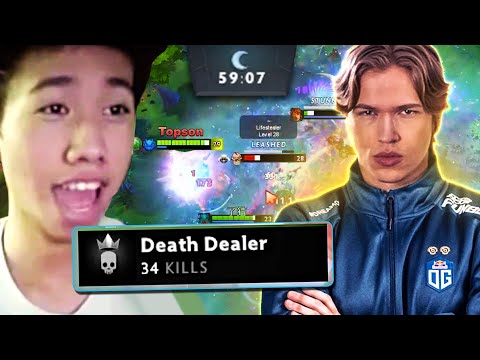 When Topson meets Kuku in SEA Ranked 🌸 34 KILLS Puck