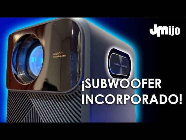 Vídeo relacionado con Proyector Portátil Wanbo 2025 Mozart 1 Pro- 1200 Lúmenes- Full HD- HDMI- WiFi- Azul Oscuro