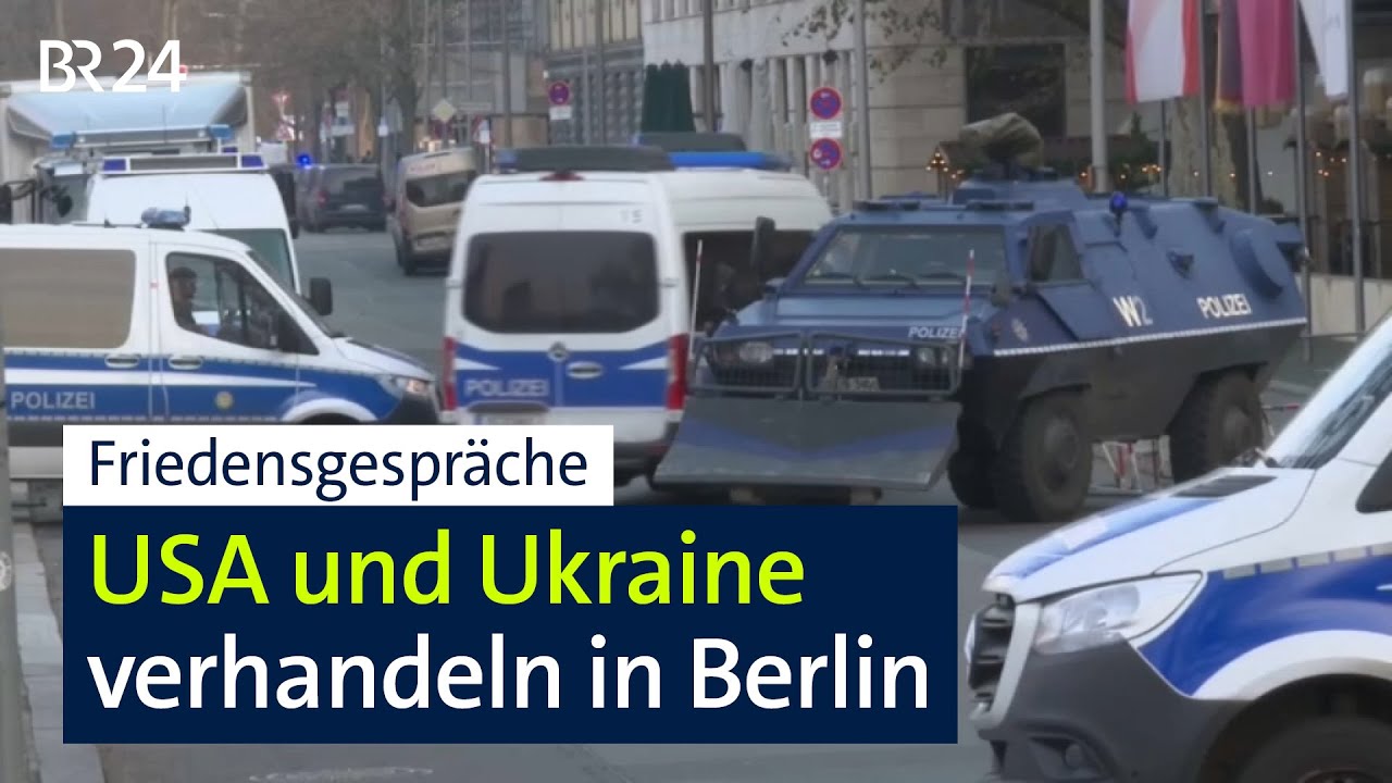Russischer Angriffskrieg: USA und Ukraine verhandeln in Berlin | BR24