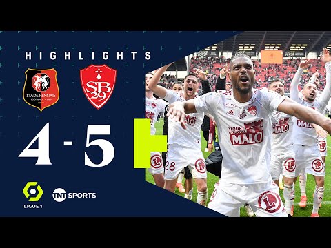 GAME OF THE SEASON! 🔥😮‍💨 | Rennes 4-5 Brest | Ligue 1 Match Highlights