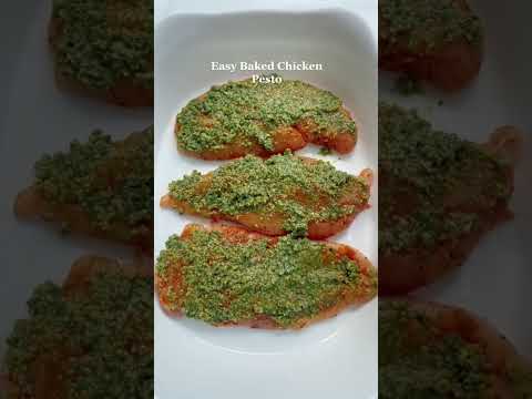 Easy Baked Chicken Pesto