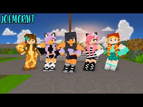 APHMAU SEXY FRIENDS | MACN, KIM, KC, MICHI | CHICKEN WINGS MEME |  HERO TONIGHT -Minecraft Animation