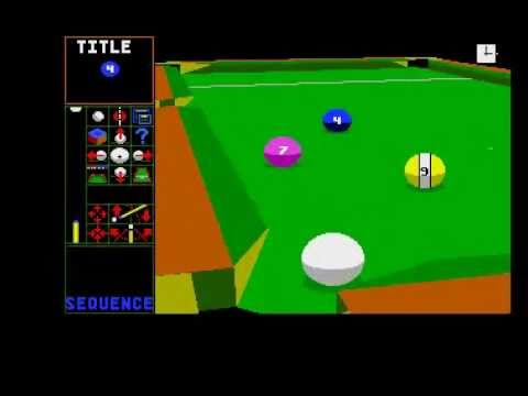 Archer MacLean's Pool for Amiga by Virgin