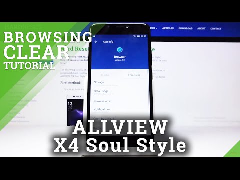 How to Erase Browser History on Allview X4 Soul Style - Delete Cached Files
