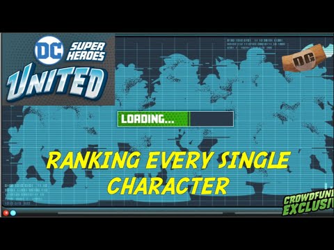 Every DC SUPER HEROES UNITED Character Ranked!