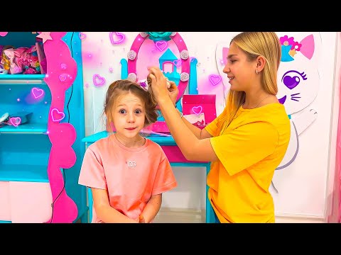 Nastya apprend la gymnastique et l'aérobic | Collection de vidéos d'apprentissage pour les enfants