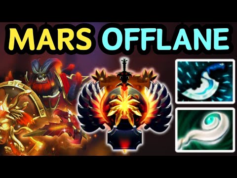 🔥 MARS OFFLANE GAMEPLAY | ONE SPEAR, HERO GONE 🔥