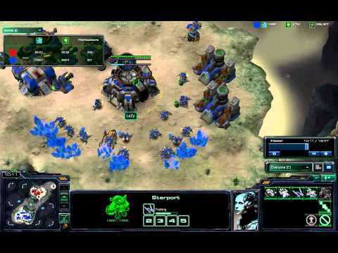 Starcraft 2 SC4D #12 - Reacting to Cloak