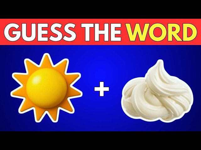 Guess The WORD by Emojis? 🤔✅Emoji Quiz Game | Dino Quiz SDDEFAULT Thumbnail