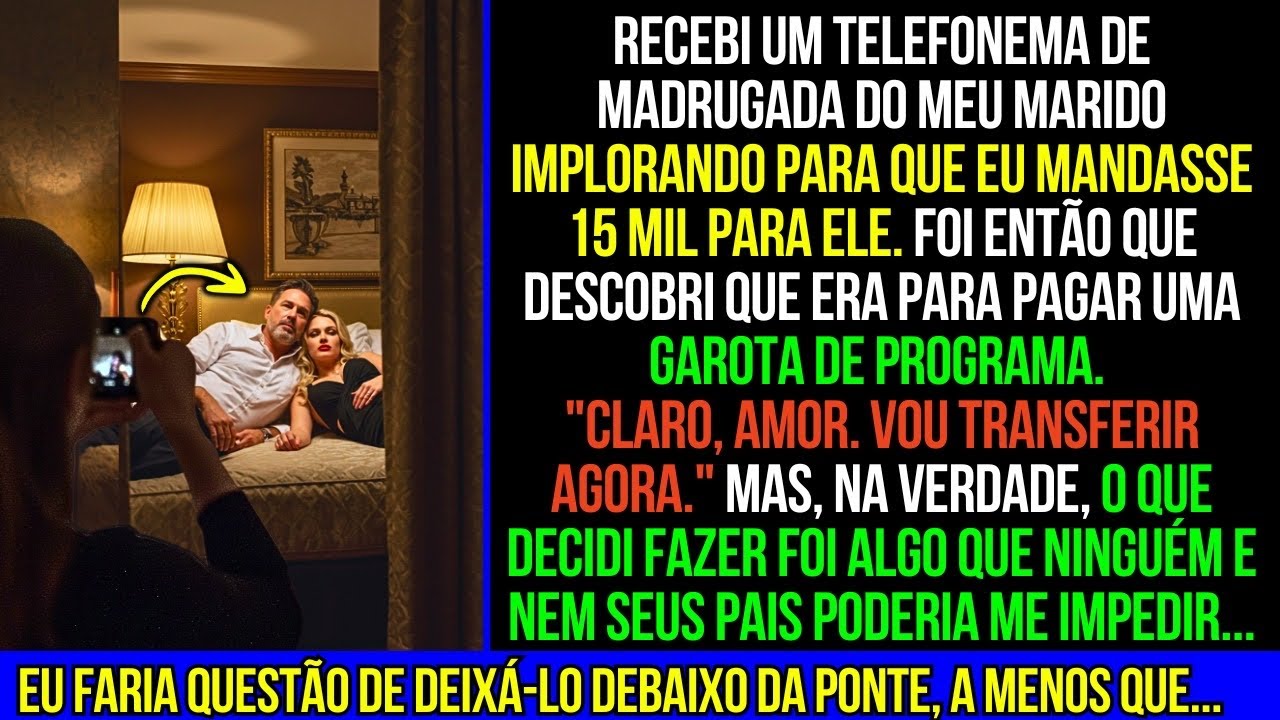 Meu Marido Ligou Pedindo um Pix de 15 mil, Mas Quando Descobri Que Era Para Pagar Uma...