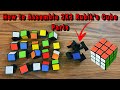 How To Assemble Rubik S Cube Parts 3x3 Kaise Toote Huye Rubik S Cube Ko Jode 3x3 Rubiks Cube