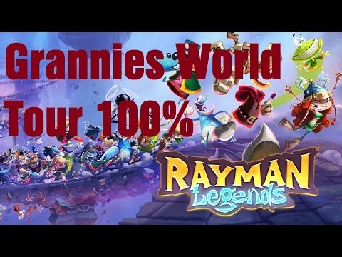 Rayman Legends - Grannies World Tour - 100%