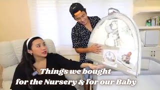 Things we bought for our Baby's room!