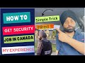 How To Get Hired as a Security Guard In Canada | Tips and tricks | Security Job
