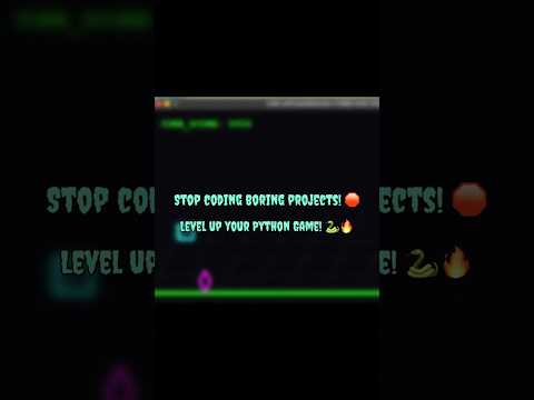 I built a Cyberpunk Game using Python in 60 seconds! 🐍🔥 #python #coding #pythontutorial