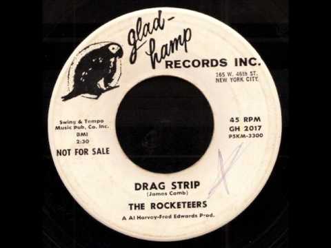 The Rocketeers - Drag Strip on Glad-Hamp Records