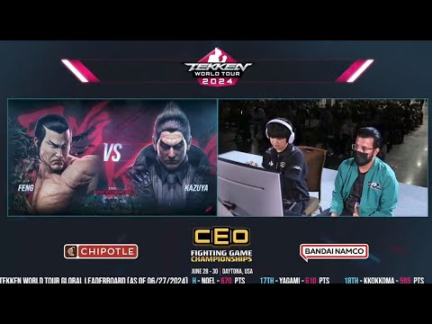 Joka (Feng) VS Keisuke (Kazuya) - TWT 2024 - CEO 2024 - Day 2 | Top 24 Winners