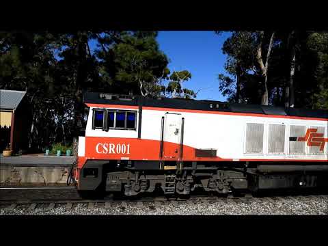 SCT Logistics 4 movements including 2 rescue locomotives for 4MA9 at Belair 11th August 2022