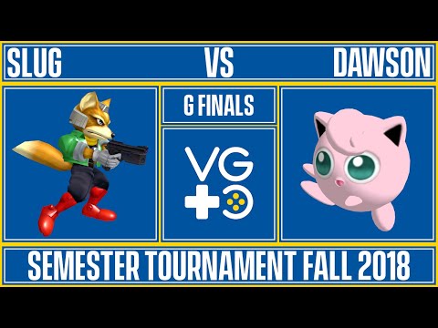UD Semester Tournament Fall 2018 - Singles - Grand Finals - NBR | SluG (Fox) vs. Dawson (Jigglypuff)