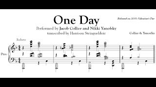 One Day - Jacob Collier & Nikki Yanosfky [Transcription]
