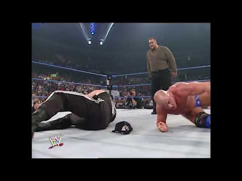 Big Show interferes in Kurt Angle vs. Chris Benoit match (WWE SmackDown!) HD | 2002