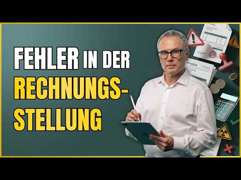 Quick-Tipp | Die 3 größten Fehler in der Rechnungsstellung