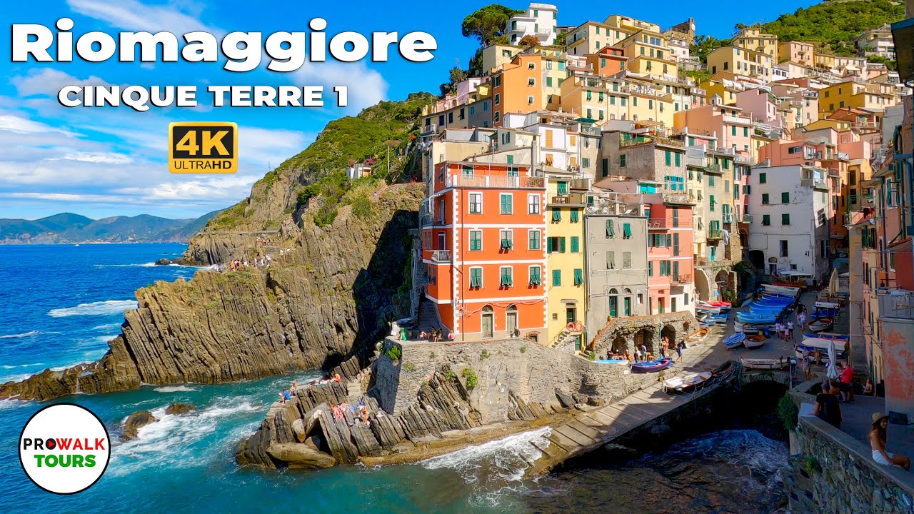 Discover cliff-hugging colourful houses at Riomaggiore.