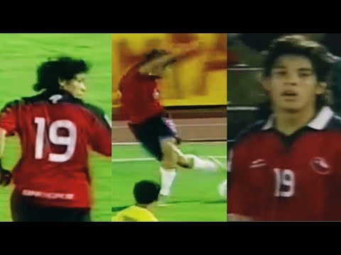 Matías Fernández's debut in the World Cup Qualifiers vs. Ecuador - (12/10/2005).