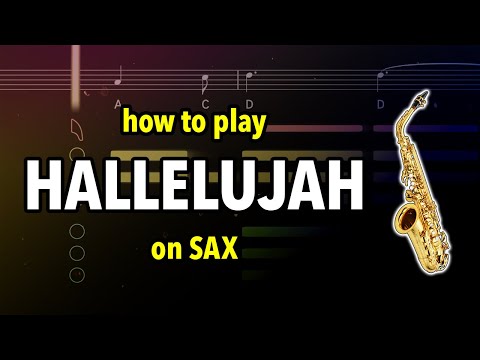 How to play Hallelujah on Sax | Saxplained