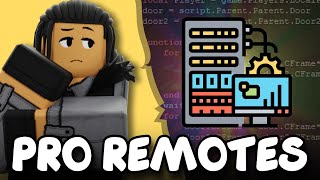 How To Make Remotes Like A Pro | Roblox Studio