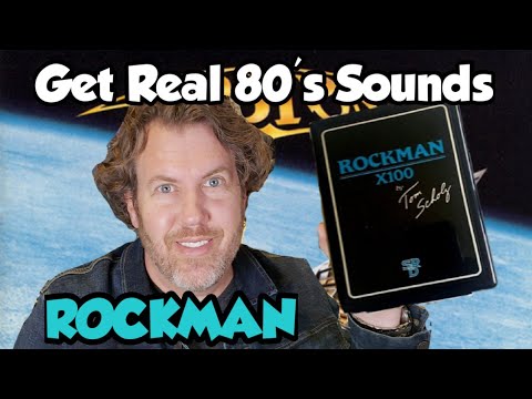 SR&D Rockman X100 Pocket Amplifier 1984 - 1994 - Blue image 5