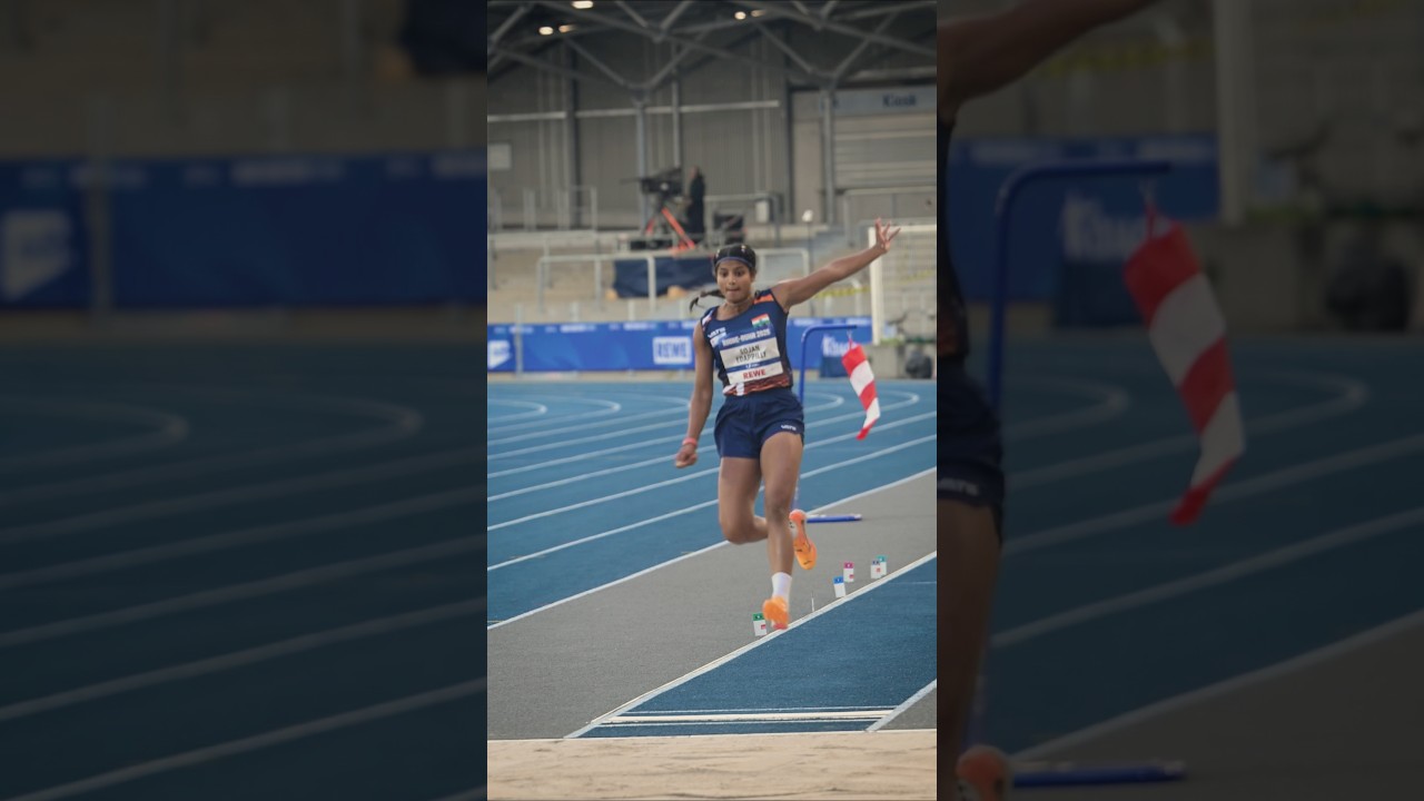 3x Indian Champion Ancy Sojan Edappilly jumps 6.29m in Germany longjump