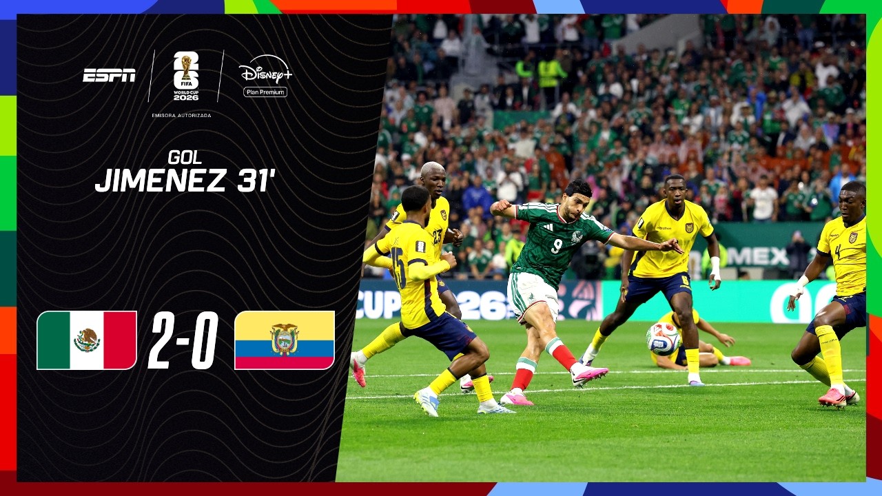 ¡RAÚL JIMÉNEZ LE ROMPIÓ EL ARCO A GALÍNDEZ! ASÍ FUE EL 2-0 DE MÉXICO A ECUADOR | ESPN Mundial