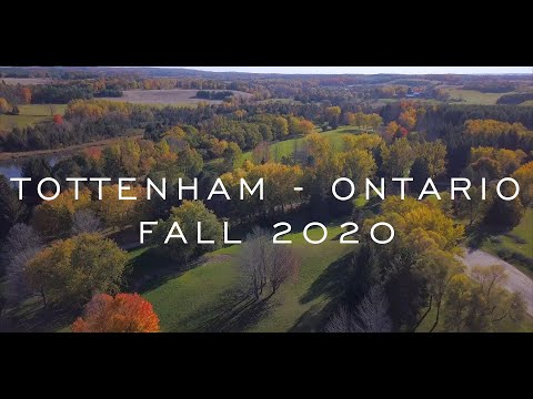 TOTTENHAM ONTARIO | FALL 2020 | 4K UHD - DJI Mavic Pro