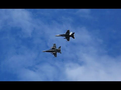 💥 Stylish Landing! Canadian F-18s at Lajes!