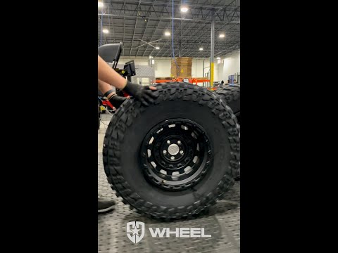What a good looking pair! Vision Wheels and Cooper STT Pro Tires 🤘 Start your build at SDWheel.com
