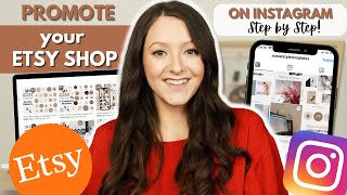 How to Promote your Etsy Shop with Instagram Marketing - Important Tips for Beginners!