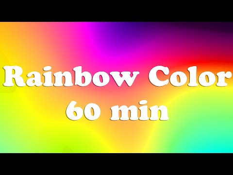 COLOR CHANGING MOOD LIGHT Rinbow Colors  - Screensaver Lights- Relaxing