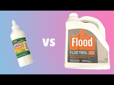 Glue vs Floetrol: What’s A Better Medium for Acrylic Pouring?
