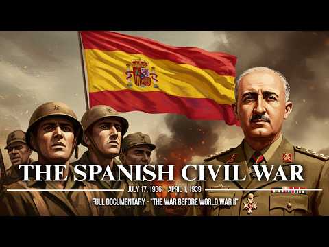 THE ENTIRE History Of THE SPANISH CIVIL WAR (1936–1939) - | To Fall Asleep To | War Documentary