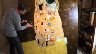 The Kiss   After Gustav Klimt