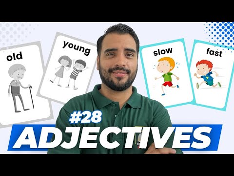 ADJETIVOS en INGLES (ADJECTIVES) REGLAS y EJEMPLOS